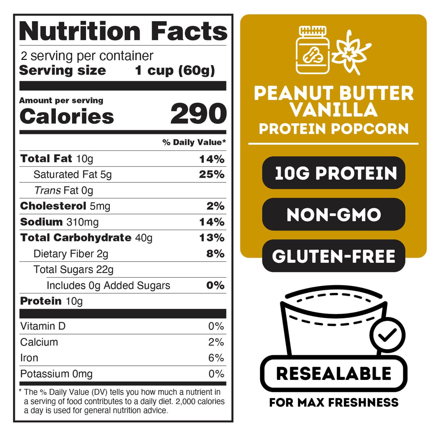 Sweet Protein Popcorn Starter Pack